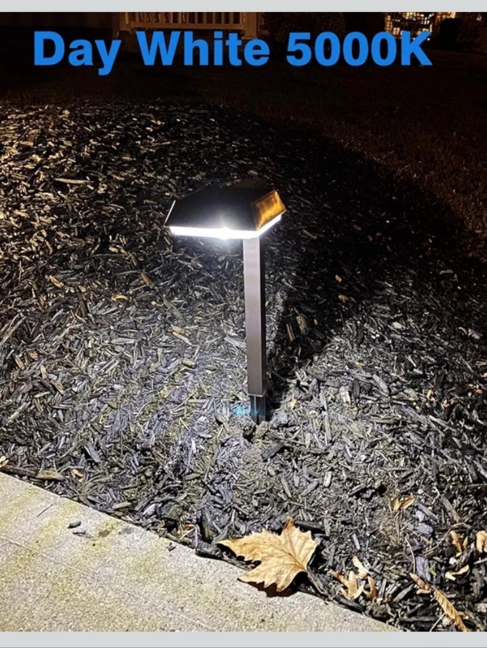 Bobcat Solar Pathway Lights Outdoor Super Bright 300 lumens with 2-in-1 Warm